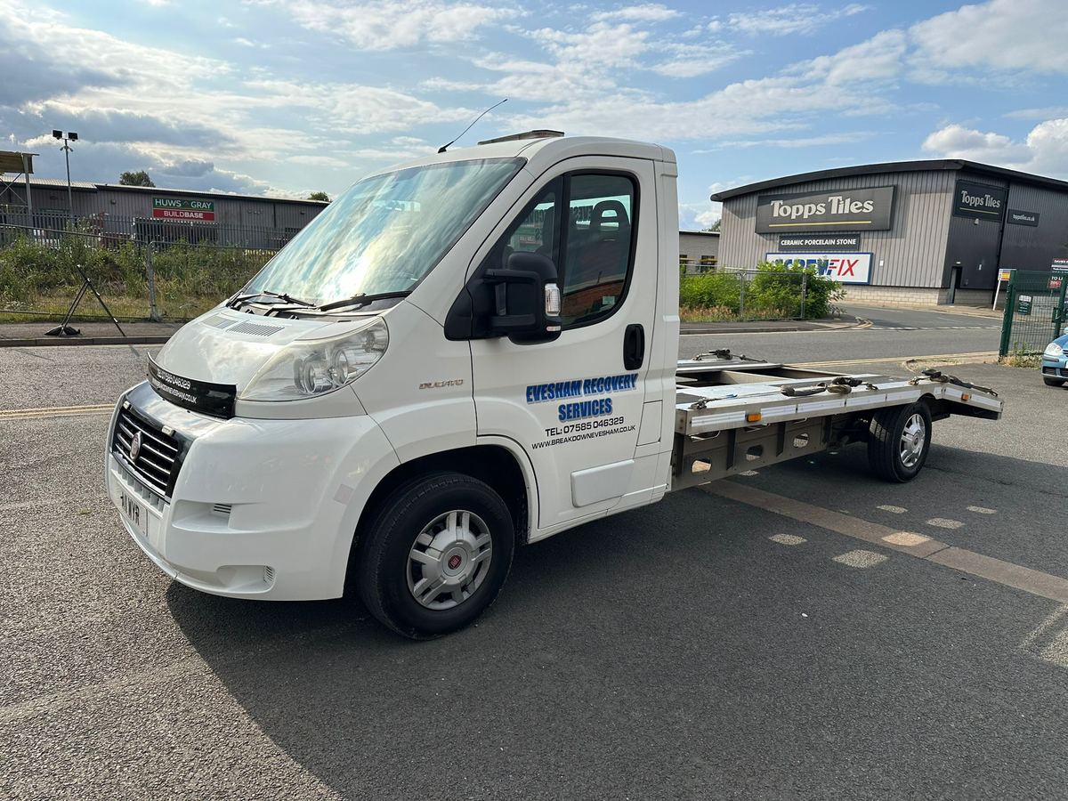 Our Evesham Recovery Services liveried recovery truck